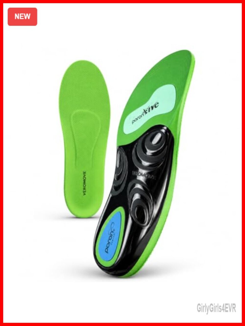 Arch Support Insoles with TPU Stability Cushioned Shoe Inserts